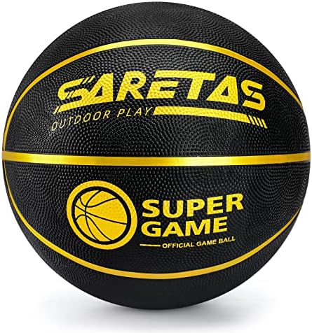 Кошарка Саретас кошарка 29,5 Менс кошаркарски топки Официјална големина 7 гума на отворено за обука на затворен простор за обука