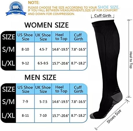 SXDS трчаат мажи жени компресија чорапи во форма на срце 20-30 mmhg Спортски чорапи унисекс на отворено што работи со велосипедизам