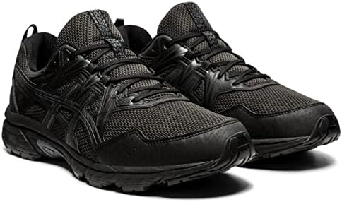 ASICS машки гел-вложување 8 чевли за трчање, 13, црни/црни