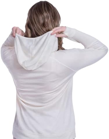 Волна облека женска мерино про -плетена волна патент дуксерка - средна тежина - здолниште за дишење анти -ОДОР