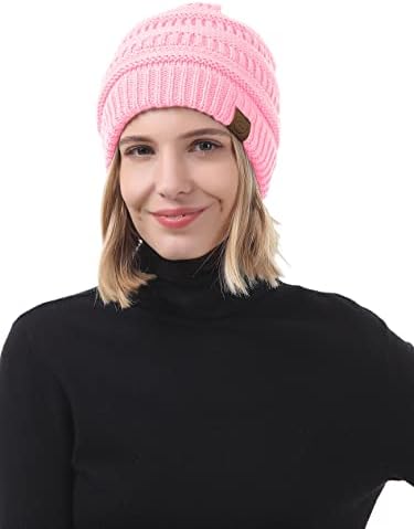 Американски трендови Зимски капи за жени 4 пакувања со капачиња од бене