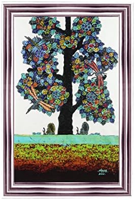 Сликарство на батик уметност, „дрво на богатството“ од Агунг