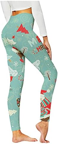 Womenенски топло панталони за женски панталони за спортски печати есен и зимски капри памук swatpants задебелување на јога панталони
