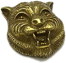 Дуолаи 20 парчиња Антички злато леопард резба занаетчиски чанти за кожа декорација на копчиња метални обетки завртки за забивање на личноста