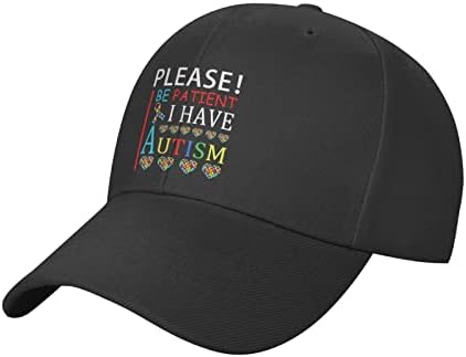 Вршено капаче унисекс камионџија тато капа прилагодлива обична спортска капа за сонце за женски жени црно