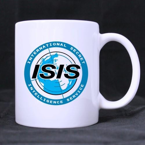 Најдобра ТЕМА ЗА ЛОГОТО На ИСИС Шолја За Кафе Или Чаша За Чај,Чаши За Керамички Материјал, Бело-11оз