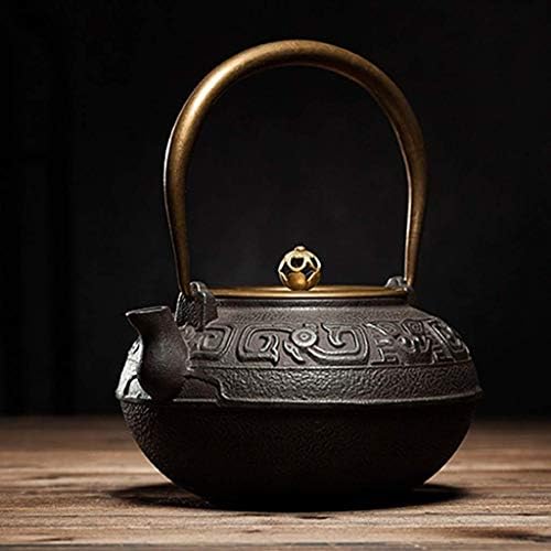 Креативна едноставност Јапонско леано железо Тетсубин чајник од леано железо чајник Тетсубин чај котел јапонски стил не -обложена