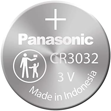 Panasonic БАТЕРИИ CR3032 Литиум Батерија, 3V, Монета Ќелија