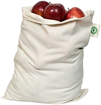 Чанти за складирање на рефус на храна - Органска памучна ткаенина произведува вреќи за влечење - органски памучни муслини произведуваат торби - торбички за природн?
