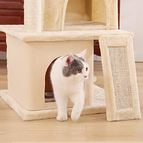 TWDYC Мачки Качување Trestle Мачки Гребење Дрво Скокање Мебел Топката Мачки Играње Миленичиња Производ