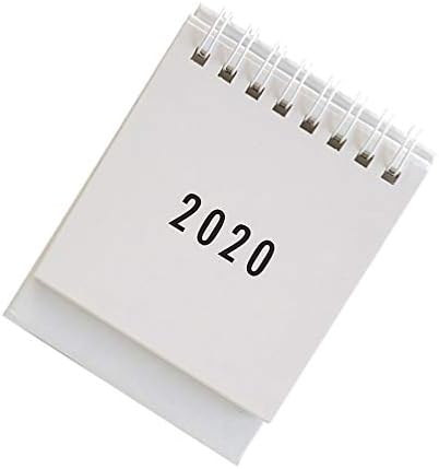 Календар за канцеларија за Nuobesty Mini 2020 биро календар месечен флип -календар за новогодишна забава за забави на партии за подароци