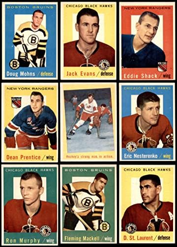 1959-60 хокеј на Топс скоро комплетен сет