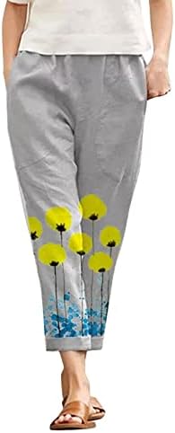Xiloccer патеки панталони жени жени лабави вклопени стил на глуждот панталони обични затегнати хареми панталони летни шипки