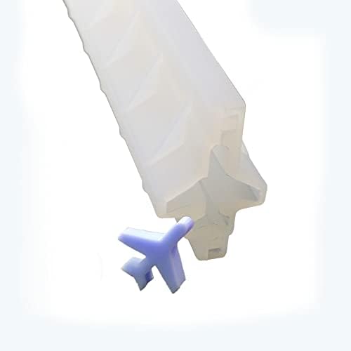 X-Haibei Airplane Tube Column Silicone Soap Moad Вграден сапун правејќи материјали