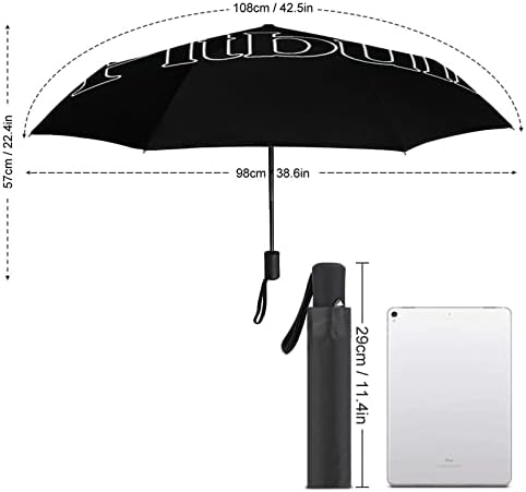 Го Срцев Моето Питбулско Куче 3 Пати Автоматско Отворање Затворање На Анти-УВ Чадор За Патување Чадор Преносни Летни Чадори