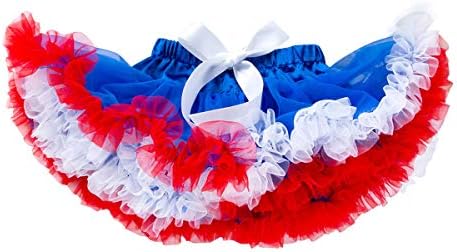 4 -ти јули бебе девојче роденденска облека Американско знаме Romper+Ruffle Tulle Scirt+Head Land+чевли Независност Ден 4 парчиња