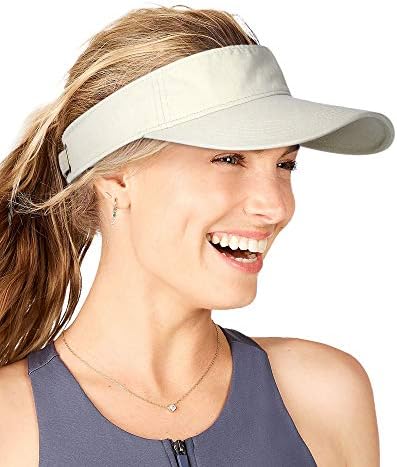 Furtalk Sun visors за жени мажи спортови Сонце визир капи за жени памук лето УВ капа со дупка за конска опашка…
