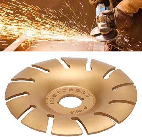Тркало за обликување на фолосафенар, широк примена на не'рѓосувачки челик 125мм резба диск за DIY
