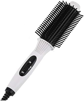 Yfqhdd брада коса затемнувач преносна коса директно електрична четка за стилизирање на четки за жени мажи виткаат и зацрвстуваат