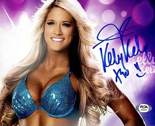 Кели Кели WWE Diva потпиша 8x10 Photo PSA AI559003 - Фотографии за автограми во борење