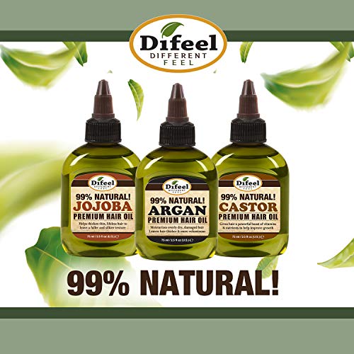 Дингел коноп 99% природно масло за коса од коноп - нега на скалпот 2,5 унца
