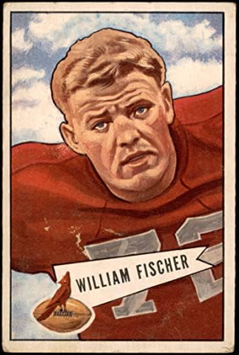 1952 Bowman 47 William Fischer Chicago Cardinals-FB Добри кардинали-ФБ Нотр Дам