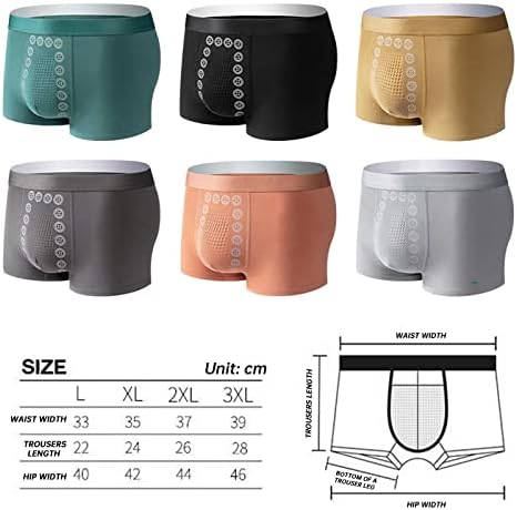 BMISEGM долна облека Менс Енергетско поле за машка облека за долна облека Мажите панталони долготраен раст на машкиот раст и зацврстување