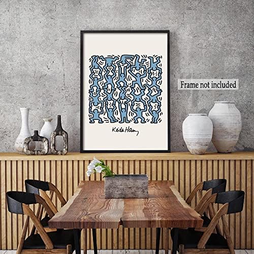 Современа апстрактна wallидна уметност отпечатоци Познати уметнички слики Матис Постери платно уметнички дела сини естетски галерии wallидни