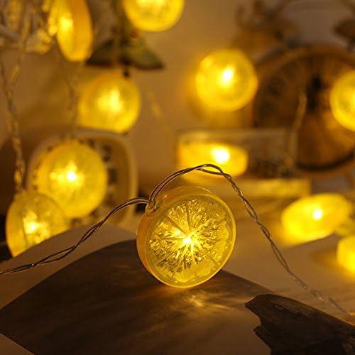 Новости светла од лимон самовила, 13 -ти/4м со 20 LED батерии управувани со lingвездени жици светла за свадбени Божиќни фестивали, забава,