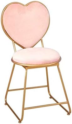 Креативна едноставност Едноставна атмосфера стол во форма на срце, стол козметички столци ресторан кафуле кафуле бар торта продавница