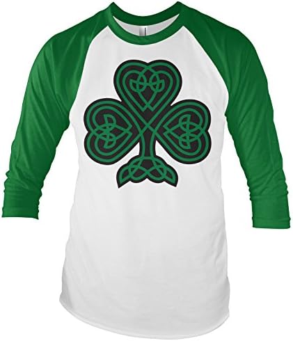 ThreadRock Celtic ShamRock Unisex Raglan маица
