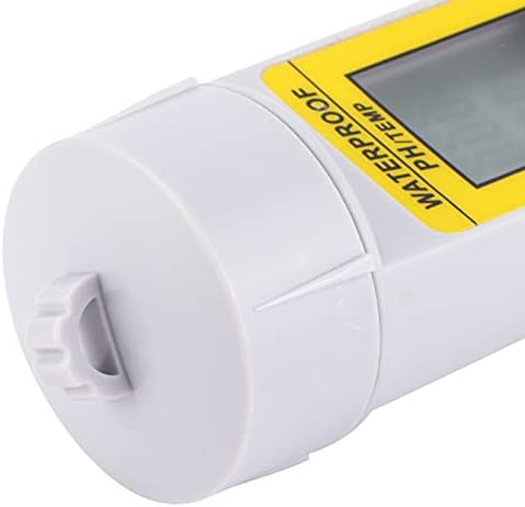 Дигитален мерач на pH, мултифункционален мерач на температура Точен автоматски калибрација pH мерач Тестер комплет за вода за пиење,