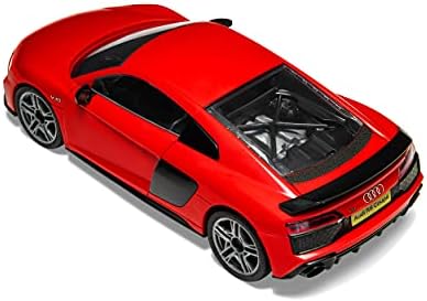 Airfix Quickbuild Audi R8 Купе Градежен Пластичен Модел Комплет Автомобил Црвен J6049