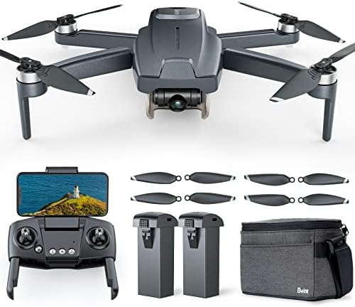 【Заштедете 115,98 $】 Bwine GPS 75 мин. 5GHz | FPV | Видео пренос + Bwine F7Mini 60Mins GPS Drone со 4K UHD камера за возрасни