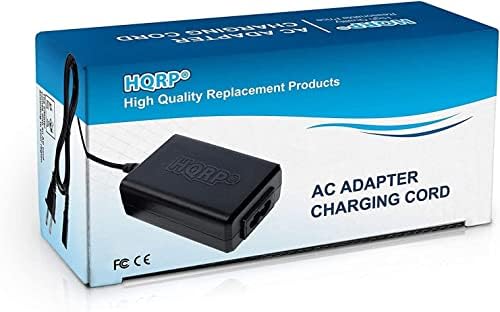 Adapter на HQRP AC компатибилен со Konica Minolta AC-7 / AC-7A / AC-7E замена за замена E323 дигитален кабел за напојување со дигитална