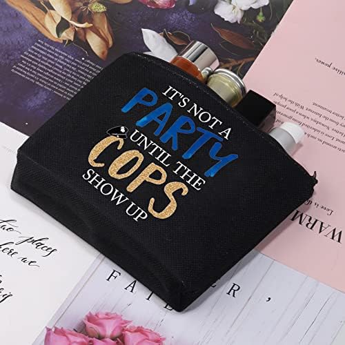 CMNIM Смешни Полицајци Подарок Шминка Торба Полициска Академија Дипломирање Партија Подарок Тоа Не Е Забава Додека Полицајците