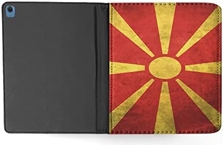 Македонија Знаме на Земјата 91 Флип Таблет Капак За ЕПЛ IPAD ВОЗДУХ / IPAD ВОЗДУХ
