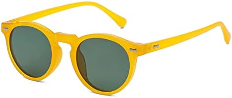 Gleyemor гроздобер поларизирани очила за сонце за мажи околу очила за сонце UV400 Заштита Ретро-рачно изработена рамка за ацетат