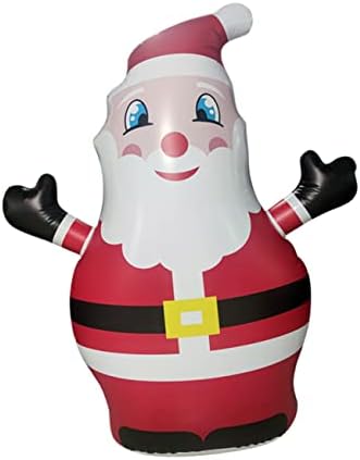 Homoyoyo santa на надувување на вратата декор на врата од отворено тревник украси надувување на играчки надувување Дедо Мраз за