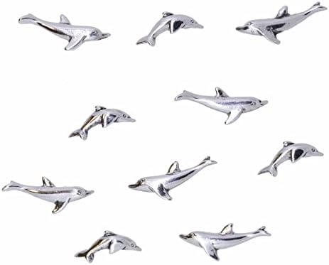 Pushpins на делфин - Сребрена завршница