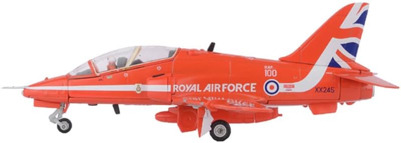 За Corgi Bae Hawk T.MK 1 RAF за црвени стрели, XX245, RAF 100-годишнина 2018 Ограничено издание 1/72 Diecast Aircraft претходно изграден модел