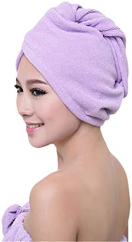 Магична микрофибер крпа сува коса завиткана шамија на глава за суво сушење суво леб бања туш за туширање дами туш капа бања бања за