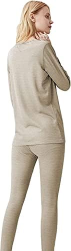 Анти-зрачење облека Дарзис ЕМФ, женска придржувачка долна облека заштитна од електромагнетно зрачење со влакна сребрена долна облека долга