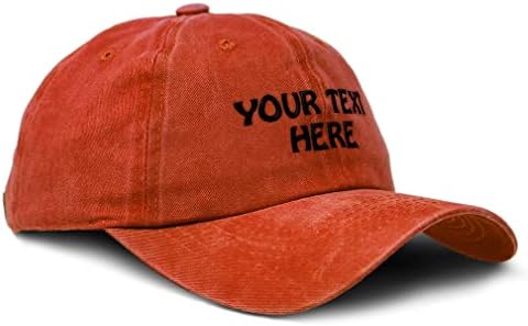 Мека измиена бејзбол капа, обичај персонализиран текст, тато капи за мажи и жени
