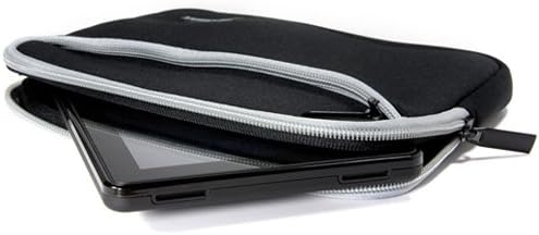 Case Boxwave Case компатибилен со Motorola MBP855Connect -2 5 - мекото количество со џеб, мека торбичка неопрена покривка на патент џеб
