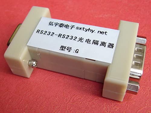 Сериска порта со голема брзина RS232 до RS-232 адаптер оптички изолациски конвертор на изолација на изолација