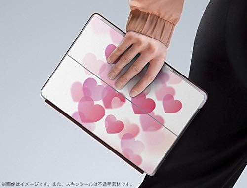 Декларална покривка на igsticker за Microsoft Surface Go/Go 2 Ultra Thin Protective Tode Skins Skins 001619 Heart