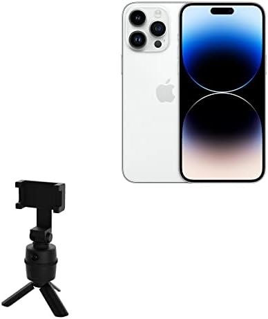 Штанд со боксер и монтирање компатибилен со Apple iPhone 14 Pro Max - PivotTrack Selfie Stand, Pivot Stand Mount за следење на лицето за Apple