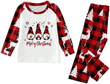 Симпатични божиќни пижами за семејна појава на семејни Божиќни пижами Божиќни пижами за семејство плус големина 4x