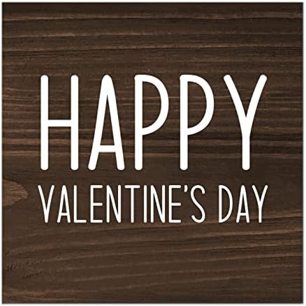 Прегратките и бакнежите на в Valentубените оставаат знаци на венец од дрво, романтични цитати знак рустикален за спална соба подароци за Денот на вineубените за неа, же?